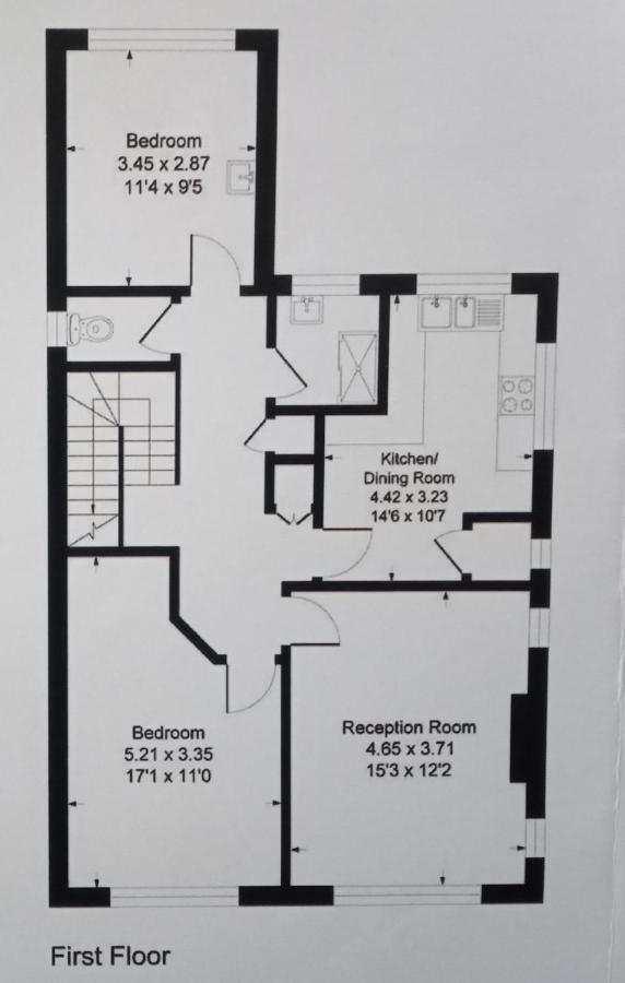 Large 2-Bedroom Maisonette With Free Parking Twickenham Exteriér fotografie